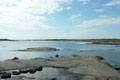 kalliomaisemma merellä
